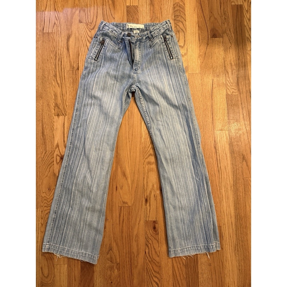 GX Know Who You Are Jeans 7/8 Baggy Wide Leg‎ Skater Y2K Gwen Stefani